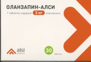 Оланзапин-АЛСИ табл 5 мг x30